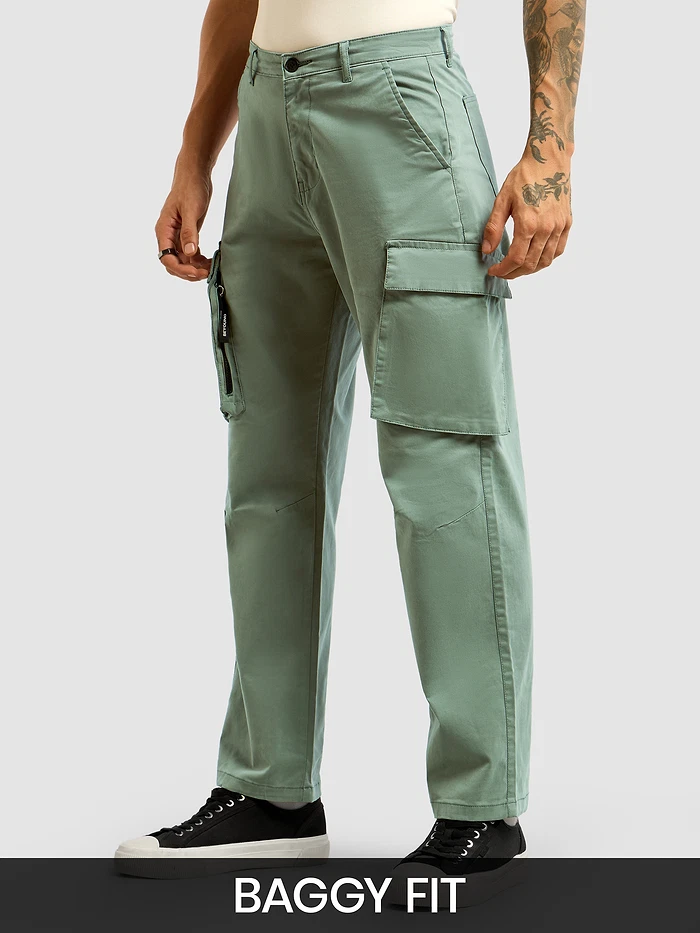 branded cargo pants for men, 