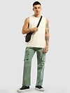 Light Olive 6-Pockets Cargo Pants