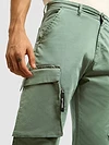 Light Olive 6-Pockets Cargo Pants