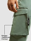 Light Olive 6-Pockets Cargo Pants