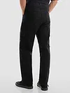 Black Denim Cargo Pants For Men