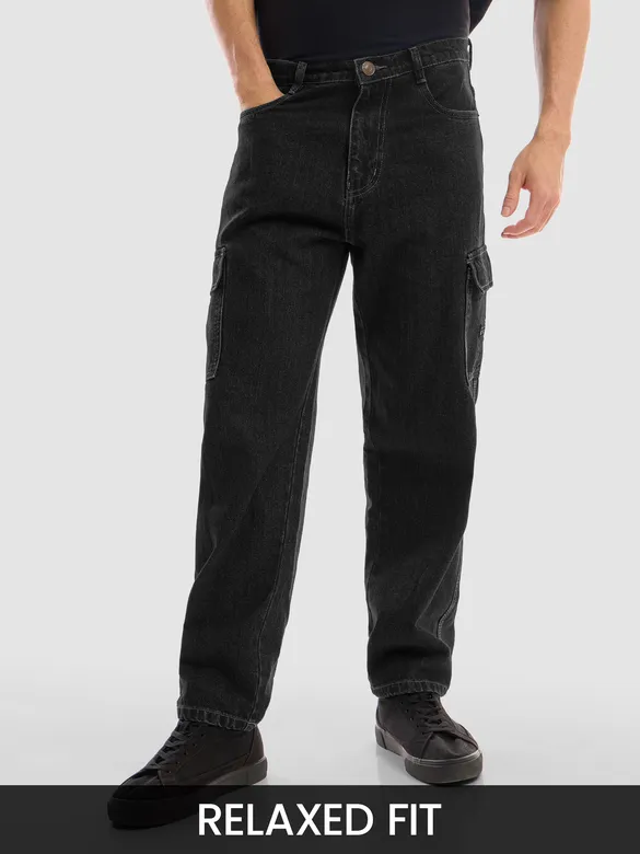 Dark Grey Jeans For Men