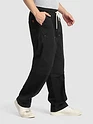 Black Rivet Detailed Cargo Pants