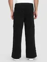 Black Zippered Cargo Pants
