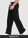Black Zippered Cargo Pants