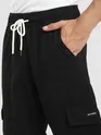 Black Zippered Cargo Pants