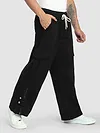 Black Zippered Cargo Pants
