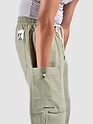 Grey Elasticated Cargo Pants