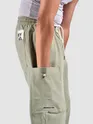 Grey Elasticated Cargo Pants