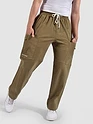 Sand Brown Elasticated Cargo Pants
