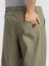 Khaki Slant Pocket Cargo Pants
