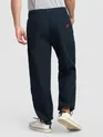 Navy Blue Slant Pocket Cargo Pants