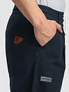 Navy Blue Slant Pocket Cargo Pants