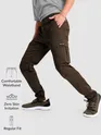 Chocolate Brown Signature Cargo Pants