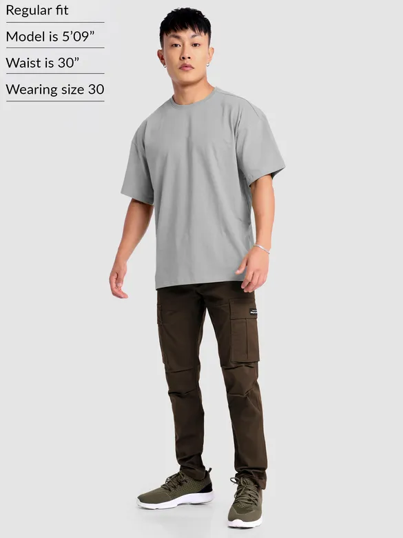 Chocolate Brown Signature Cargo Pants