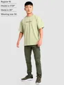 Crocodile Green Signature Cargo Pants