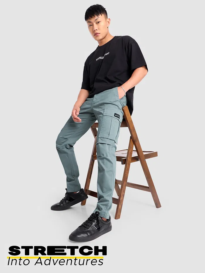 Dream Blue Signature Cargo Pants