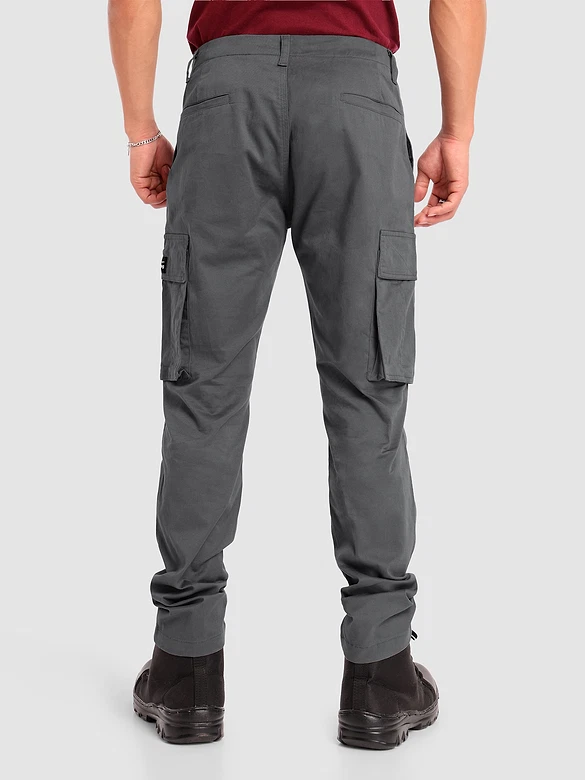 Stone Grey Signature Cargo Pants