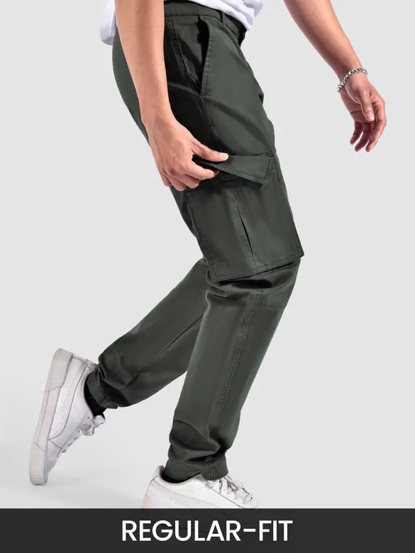 trendy cargo pants for men online at Beyoung, 