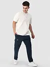 Dark Blue Zip Pocket 3D Cargo Pants