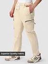 Off White Zip Pocket 3D Cargo Pants