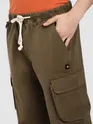 Brown Multi Pocketed Utility Cargo Pants