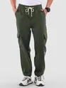 Army Green Parachute Cargo Pants