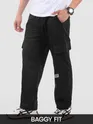 Black Parachute Cargo Pants