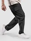 Dark Grey Elasticated Drawcord Cargo Pants