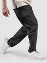 Dark Grey Elasticated Drawcord Cargo Pants