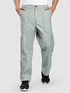 Pale Grey Side Elasticated Cargo Pants