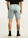 Mist Grey 5 Pockets Cargo Shorts