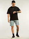 Mist Grey 5 Pockets Cargo Shorts