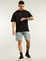 Mist Grey 5 Pockets Cargo Shorts