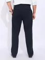Navy Relaxed Fit Korean Pants
