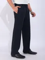 Navy Relaxed Fit Korean Pants