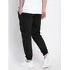 Black Dual Pocket Cargo Joggers