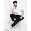 Black Dual Pocket Cargo Joggers