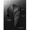 Black Dual Pocket Cargo Joggers