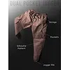 Caramel Brown Dual Pocket Cargo Joggers
