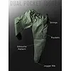 Crocodile Green Dual Pocket Cargo Joggers