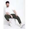 Crocodile Green Dual Pocket Cargo Joggers