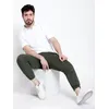 Crocodile Green Dual Pocket Cargo Joggers