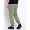 Pale Olive Dual Pocket Cargo Joggers