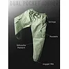 Pale Olive Dual Pocket Cargo Joggers