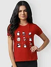 Holiday Penguin T-shirts for Girls