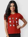 Holiday Penguin T-shirts for Girls