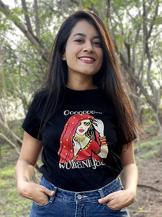 O Womaniya T-shirt for Girls, 