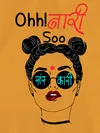 Ohh Naari Sanskari T-shirts For Girls