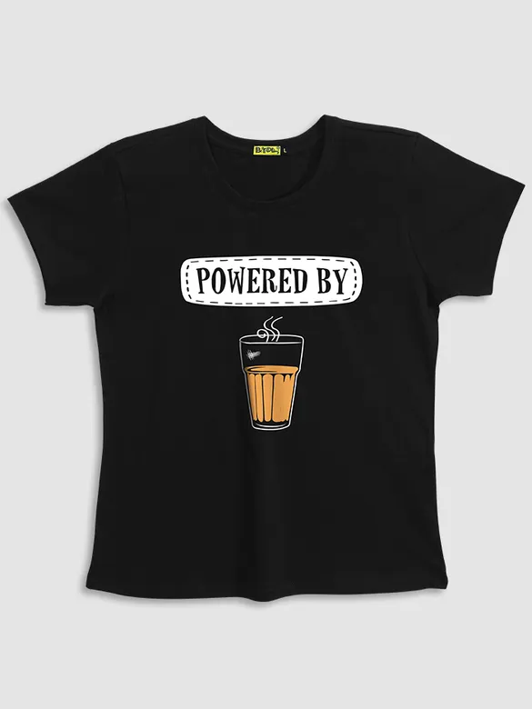 Powered by Chai T-shirt for Girls
